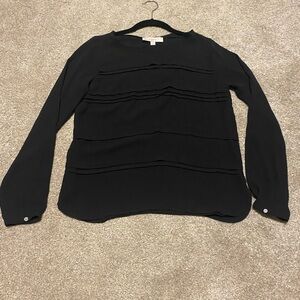 LOFT Black Blouse